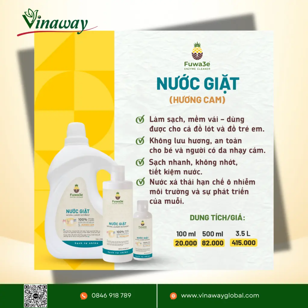 Nước Giặt - Hương Cam